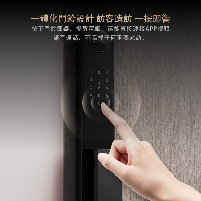 訪客來了就按門鈴