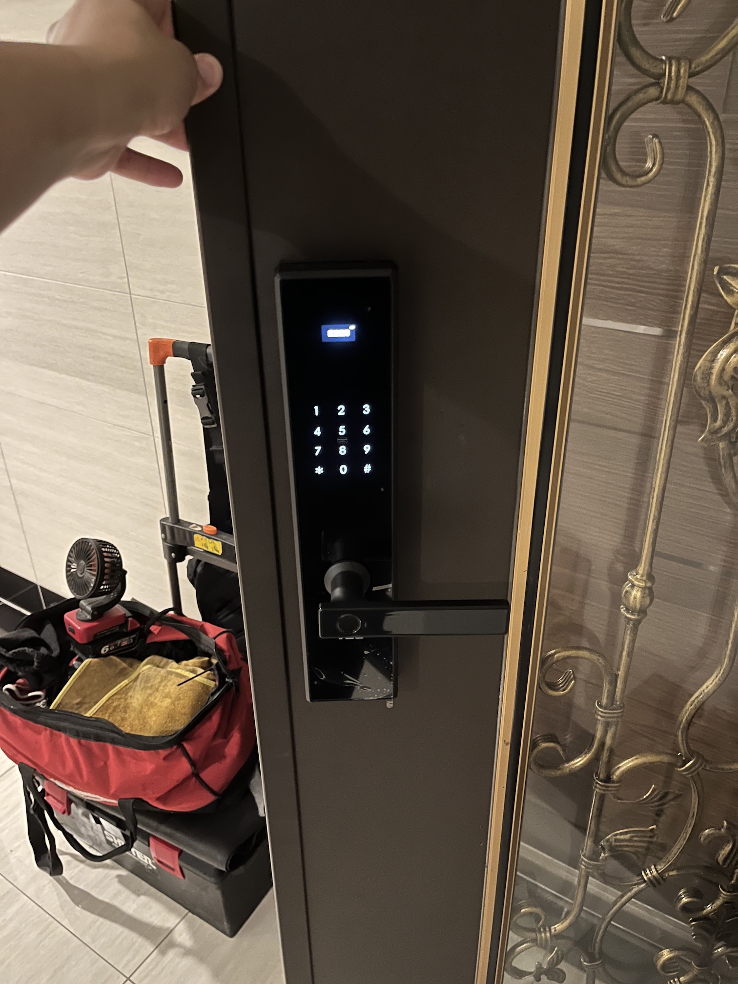 新北板橋賴小姐 VOC X7S+ 電子鎖案例