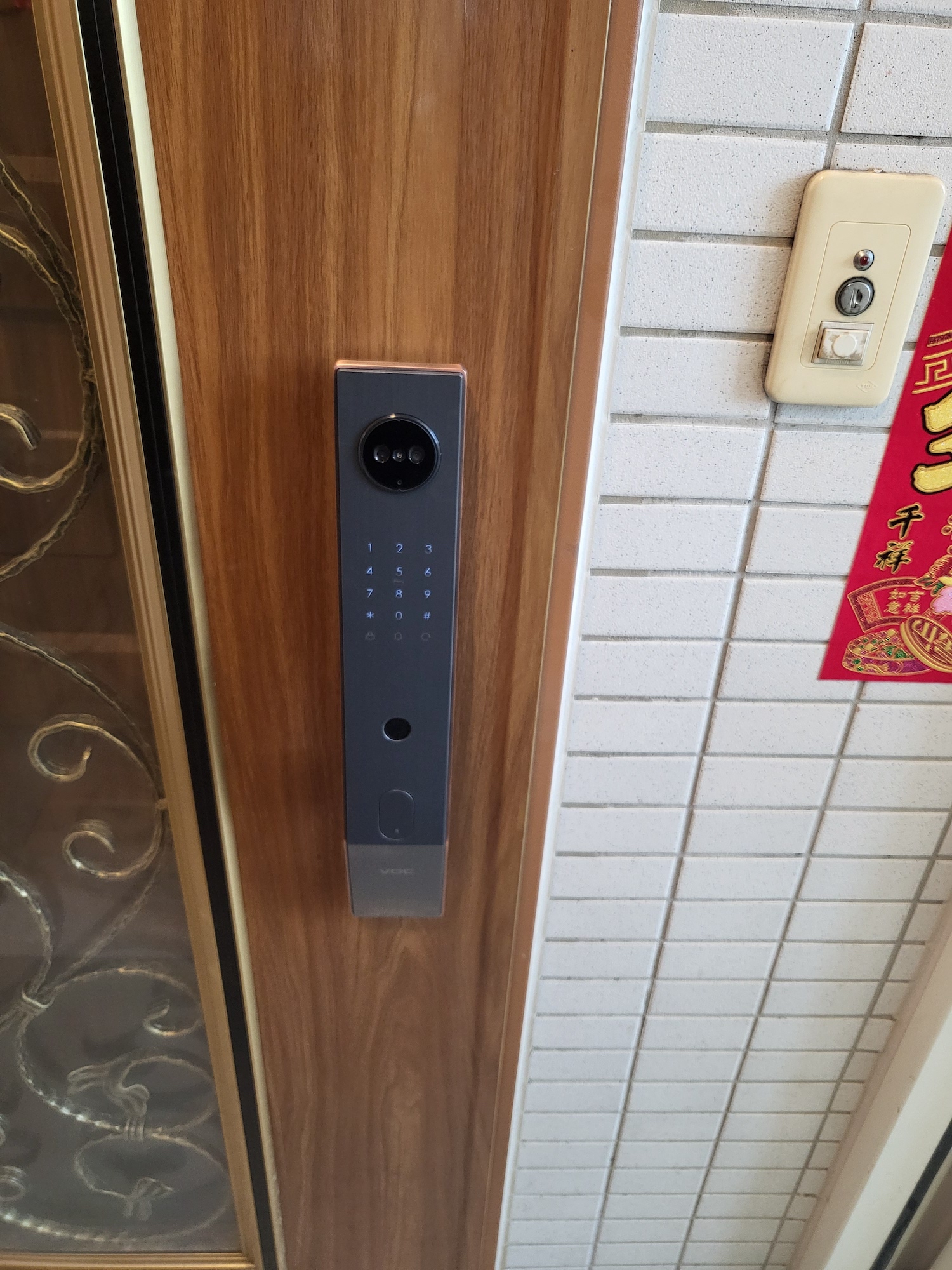 板橋 電子鎖 安裝 案例 VOC E303 安裝案例 1