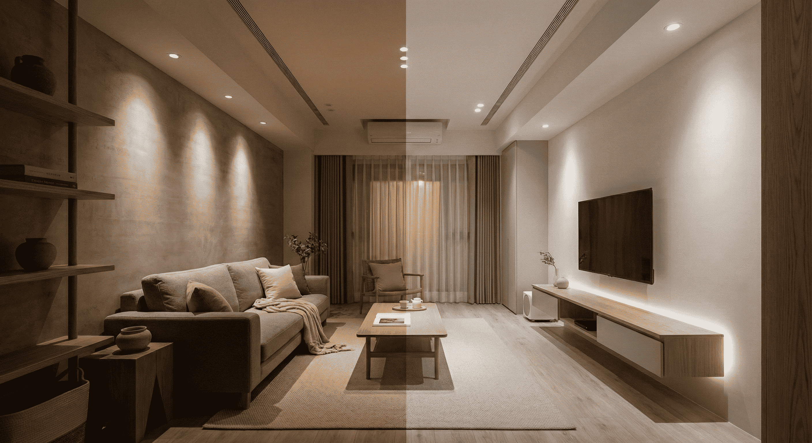 Apple HomeKit 智慧燈具 操作示意