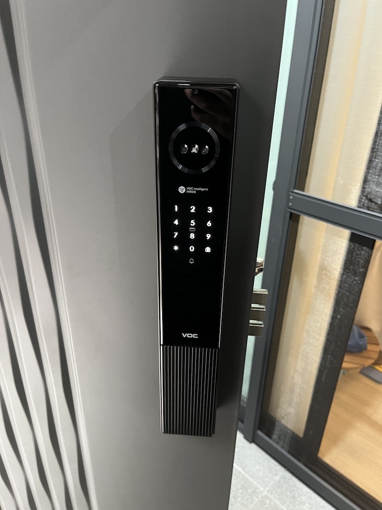 中和新屋升級 VOC P908 掌靜脈電子鎖實例