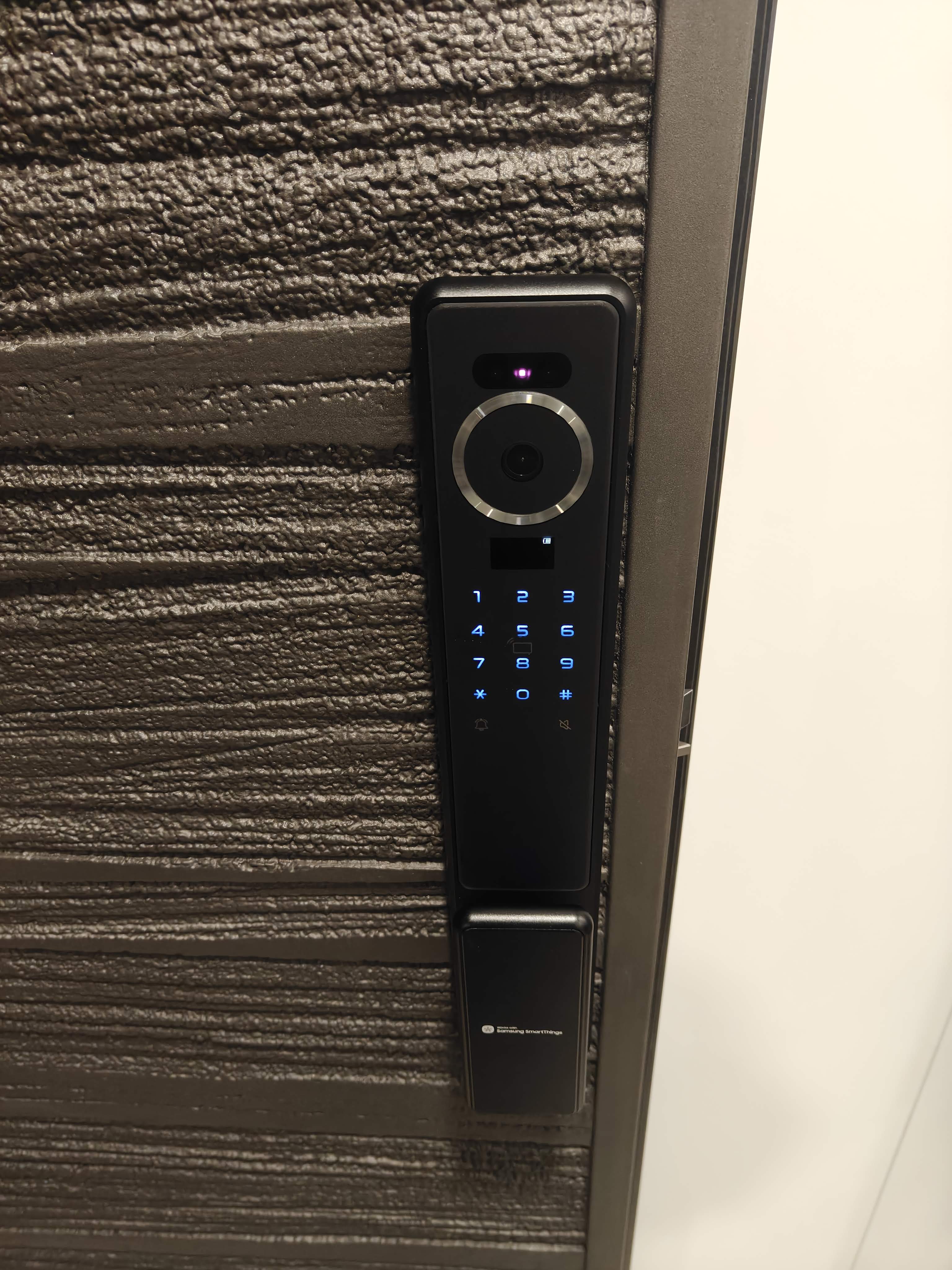 淡水電子鎖安裝實績-1